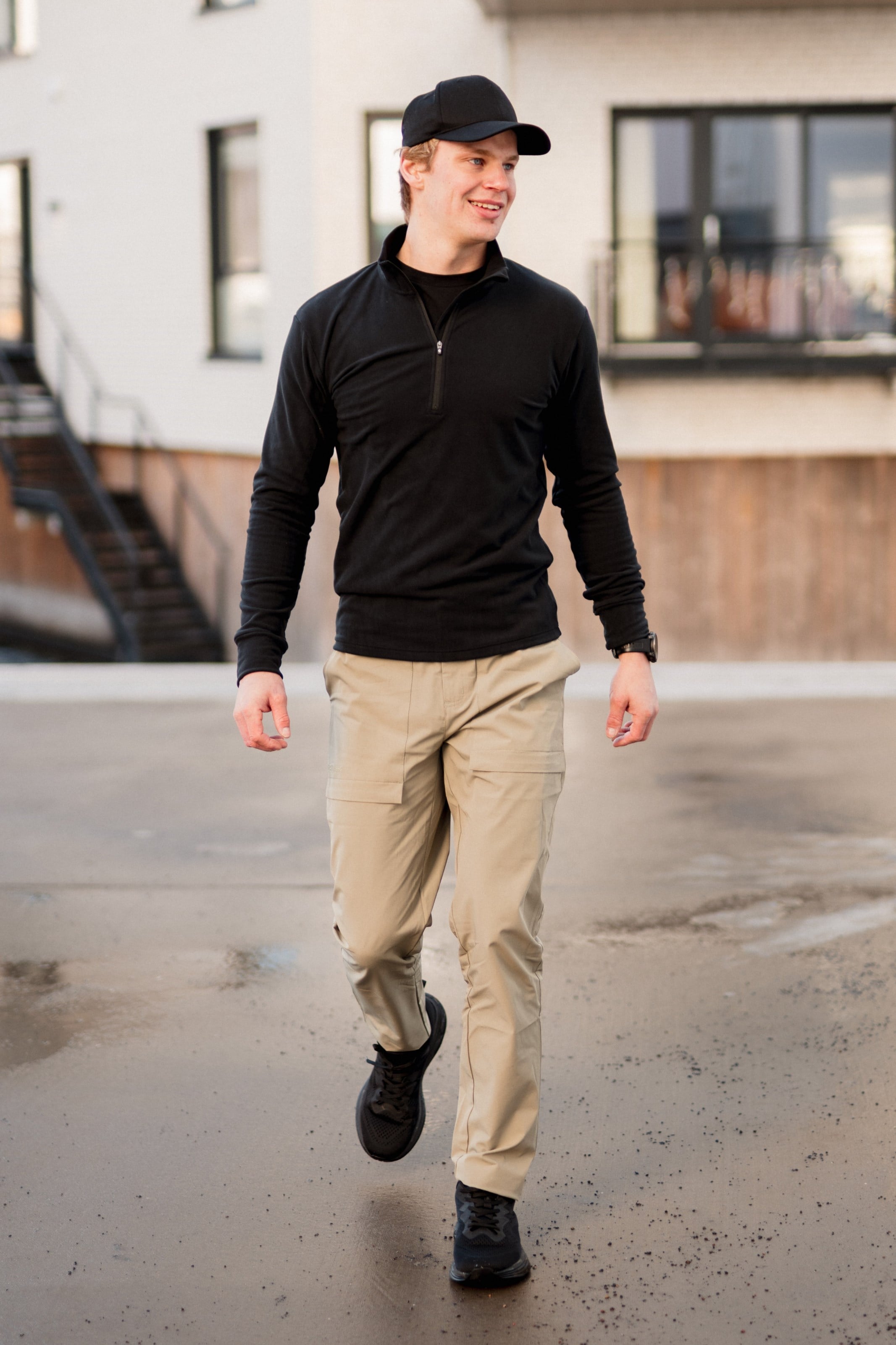 Molladalen Supersoft Half Zip fleecegenser