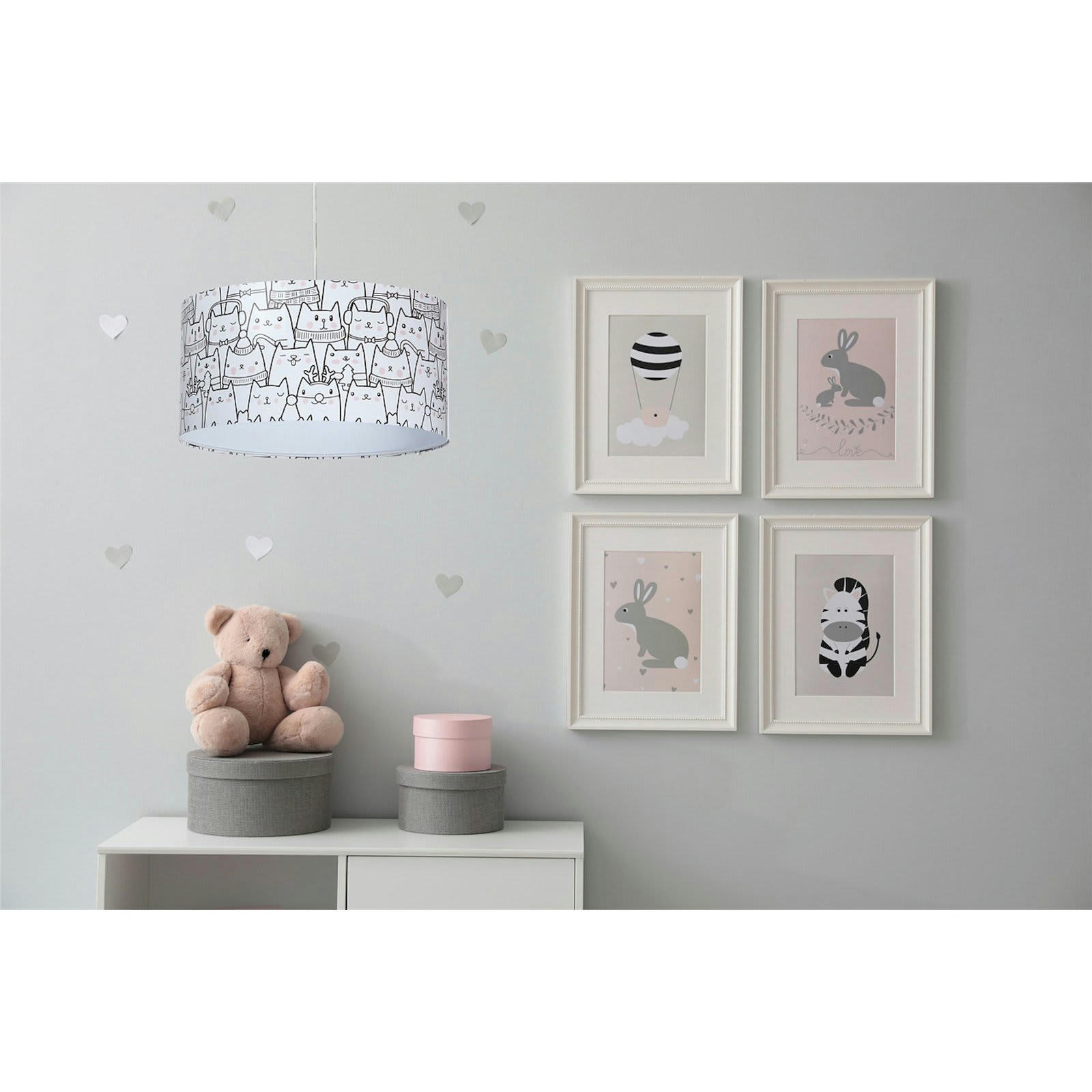 KIDS - Suspension enfant Tissu Noir