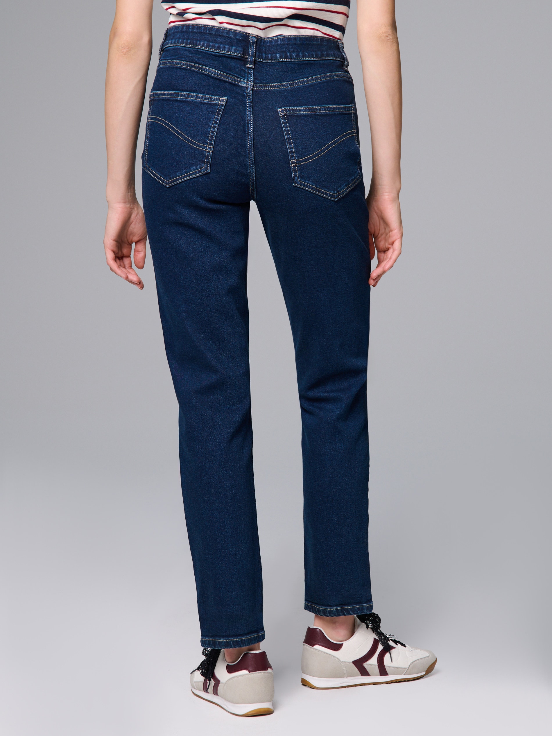Jeansy boyfriend slim