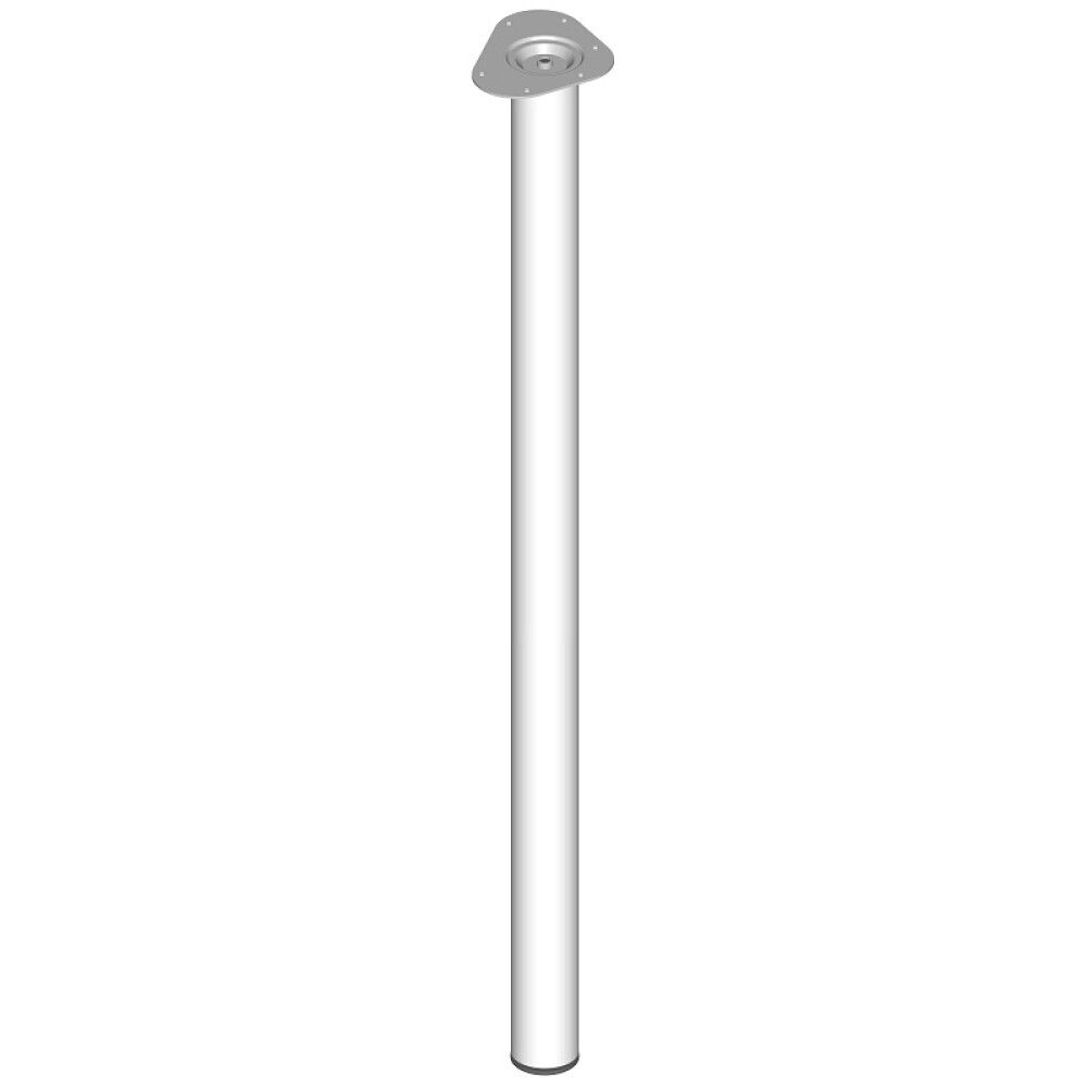 BORDBEN ELEMENT-SYSTEM Ø60X1100 MM HVIT