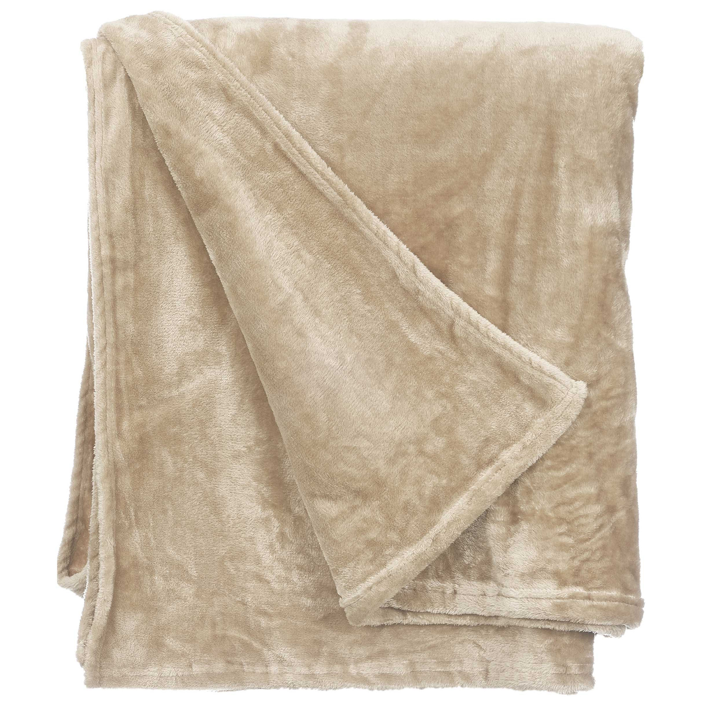 Koc pluszowy 180 x 220 cm