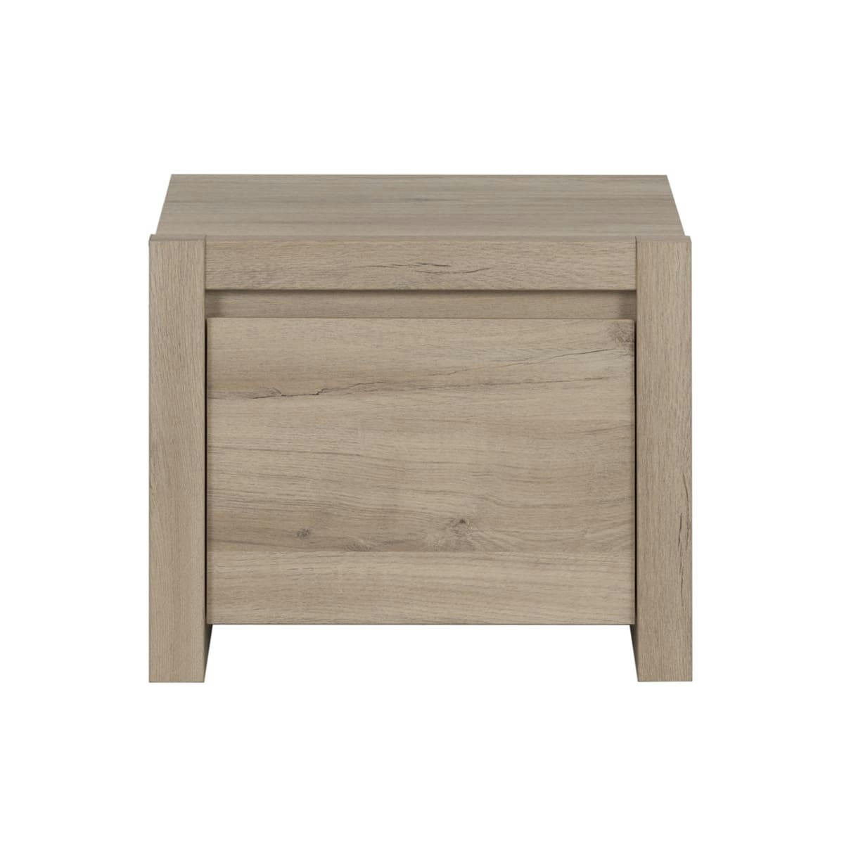 ETHAN - Table de chevet 1 porte naturel