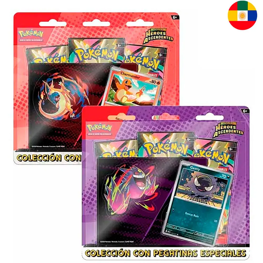 Pokemon Trading Card Game Ascended Heroes Tech Sticker Collection Latin spanish