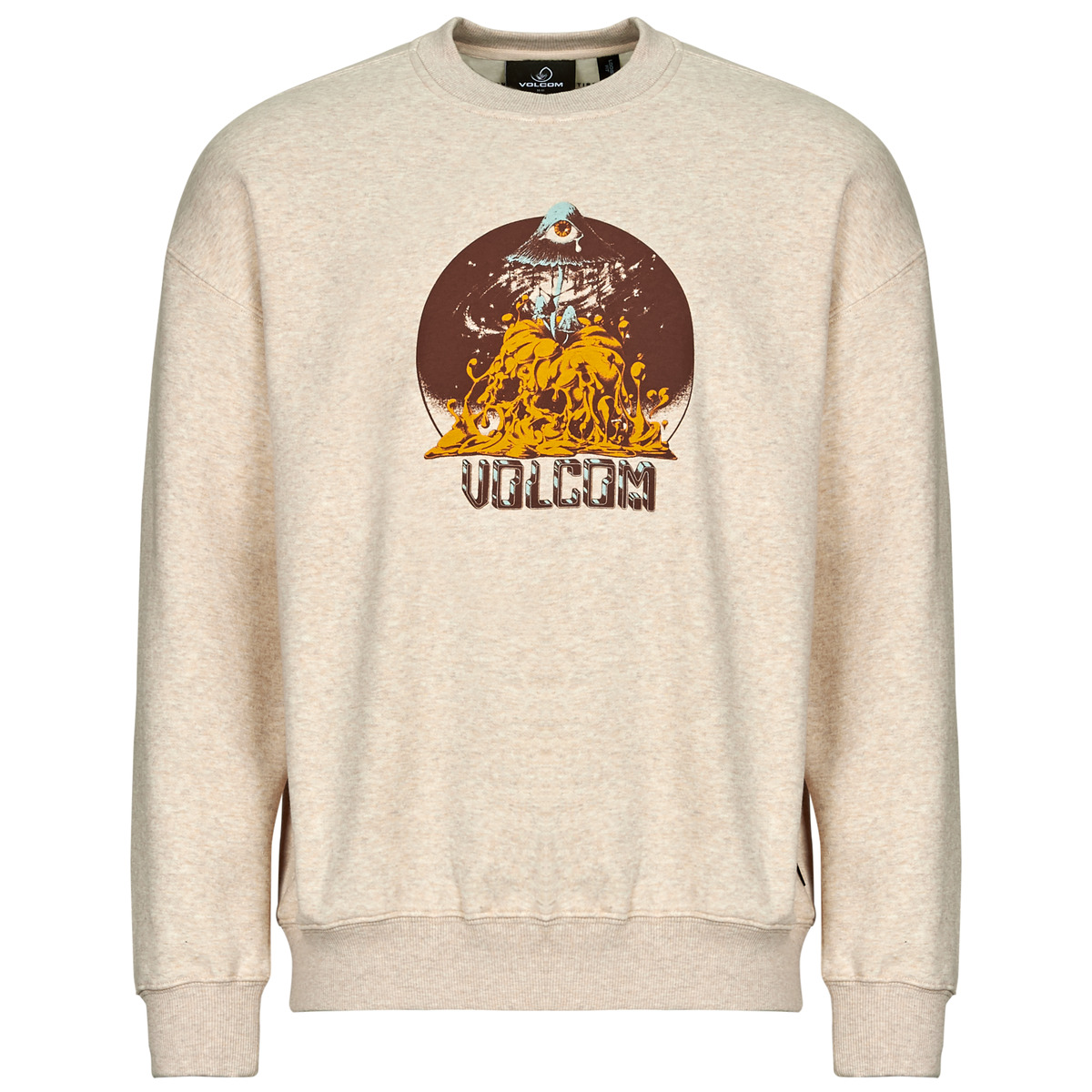 Volcom - FA CALLUM ROONEY CREW - Ecru