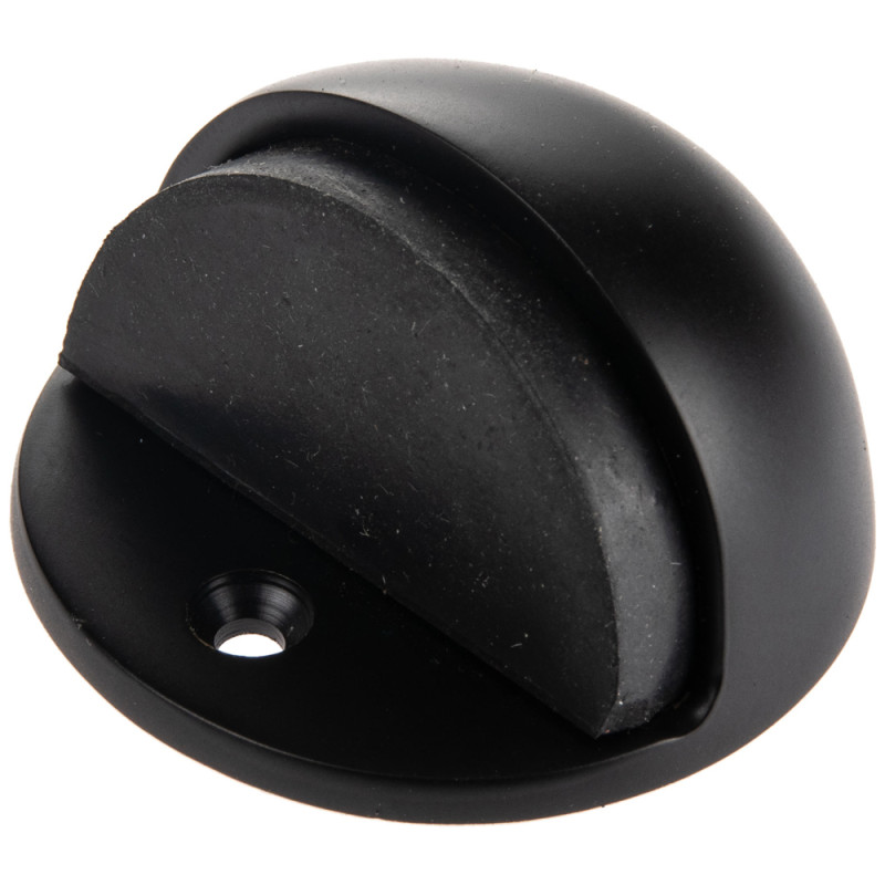 Arrêt de porte à visser en laiton noir 30 mm LINEA BERTOMANI