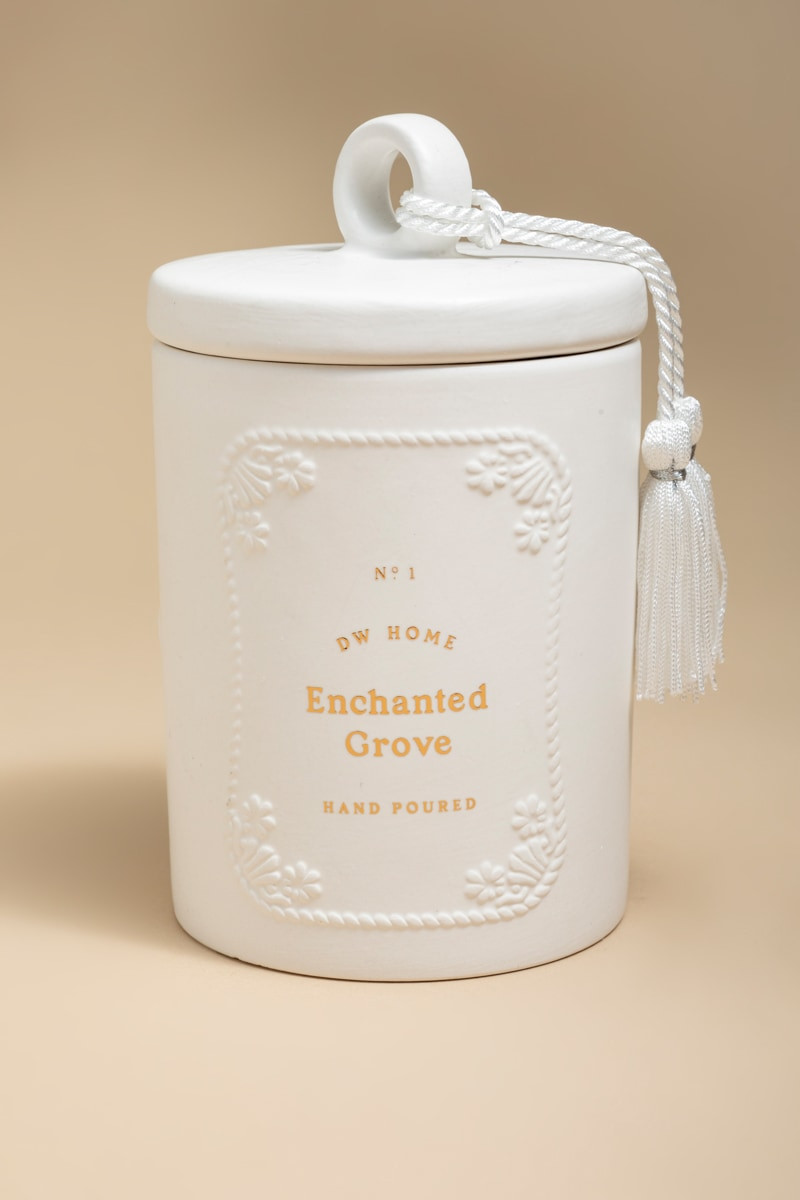 DW Home Enchanted Grove 14oz Scented Candle Jar