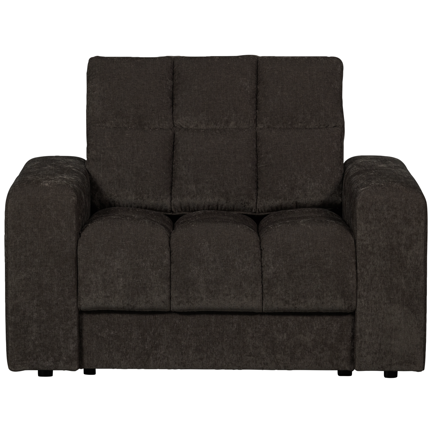 WOOOD fauteuil Second Date - Vintage - Antraciet - 78x103x99