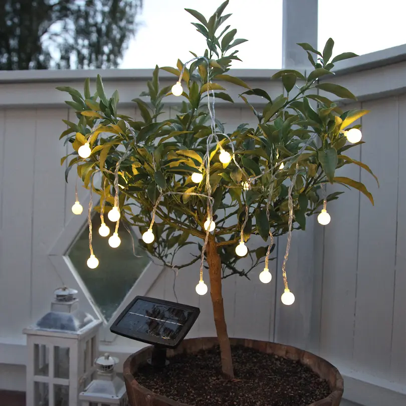 Lichterkette Globini