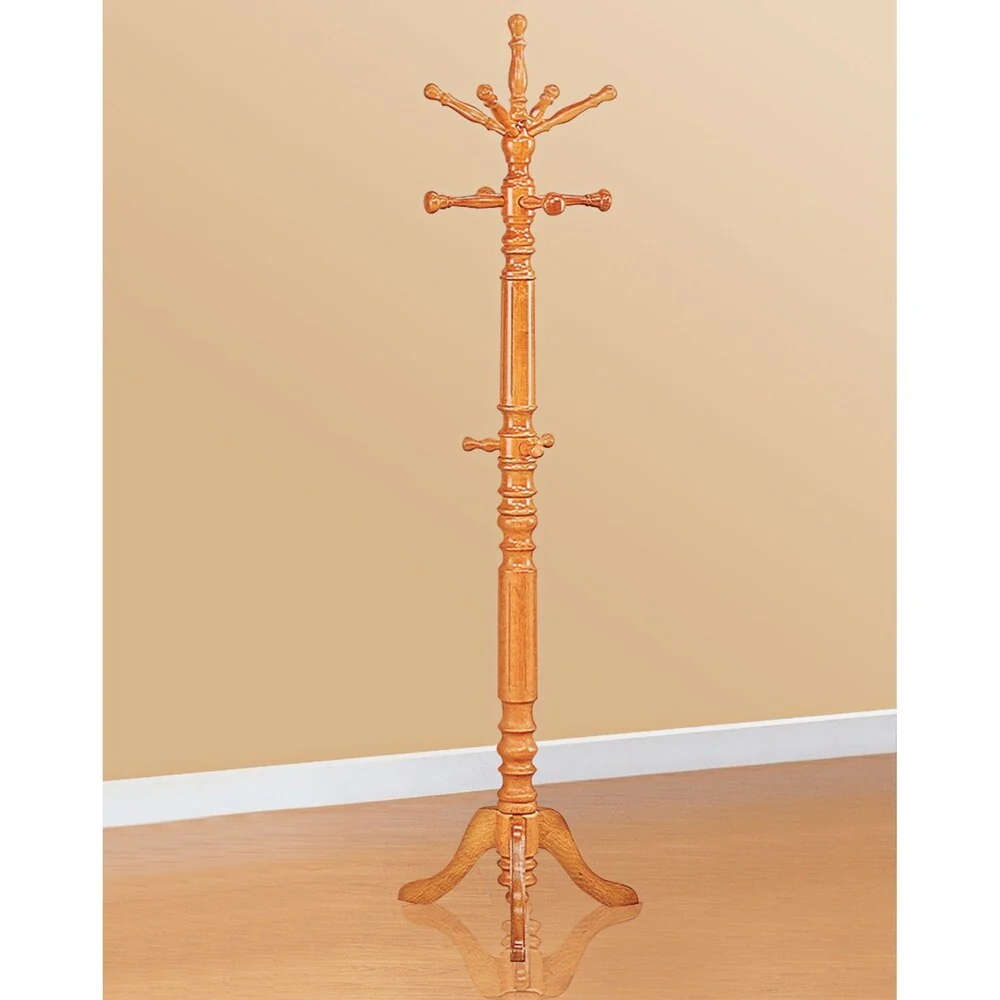 Coaster Furniture Light Honey 3-tier Coat Rack