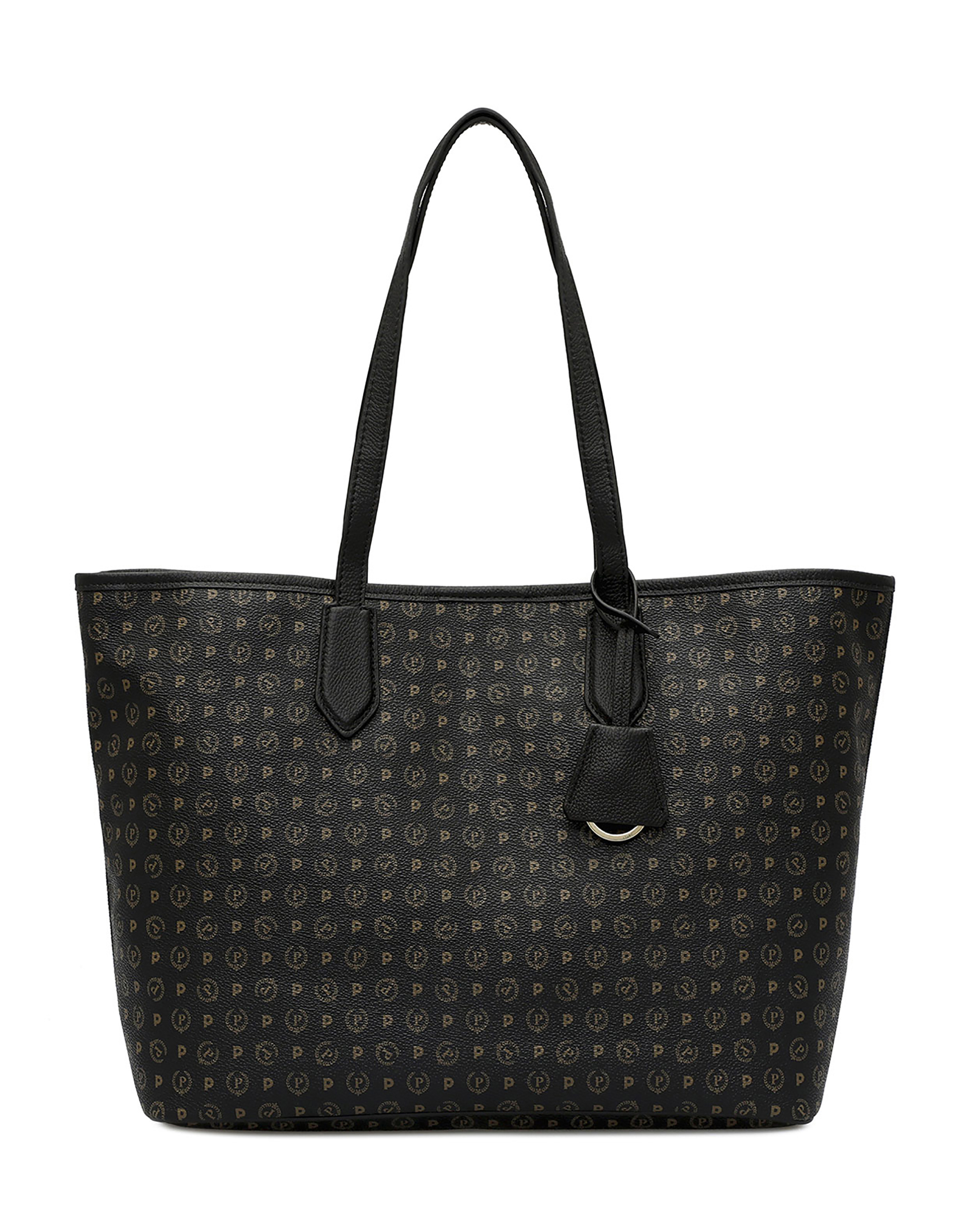 Borsa Shopping Heritage Logo Classic Nero/nero