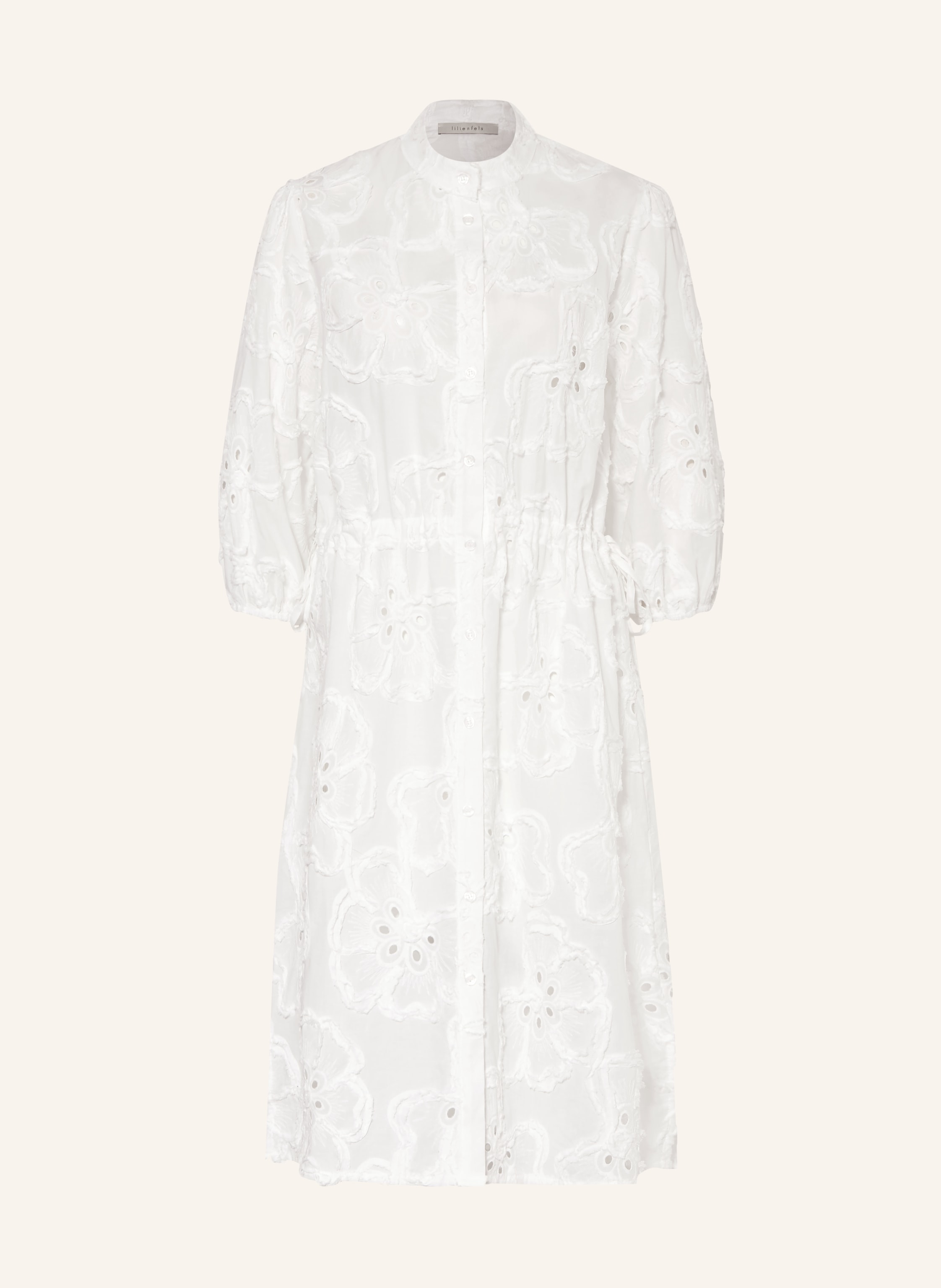 lilienfels Kleid mit Lochspitze und 3/4-Arm