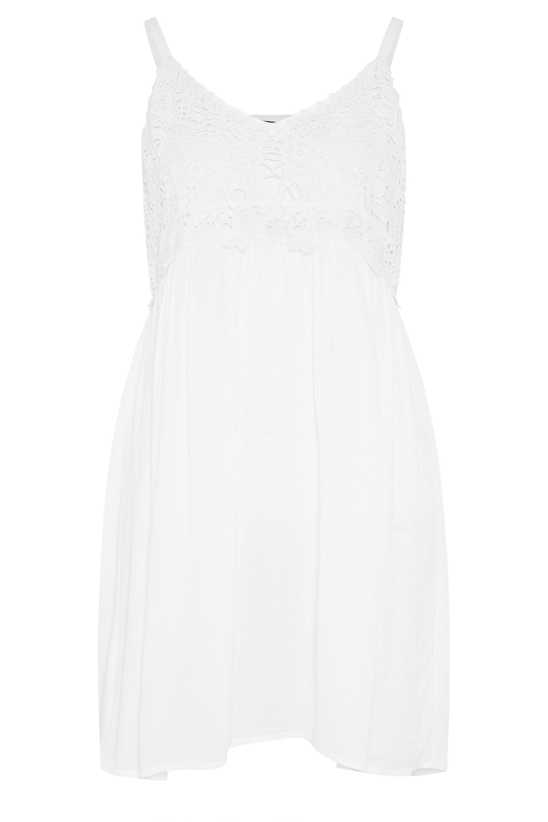 Yours Crochet Crinkle Mini Dress