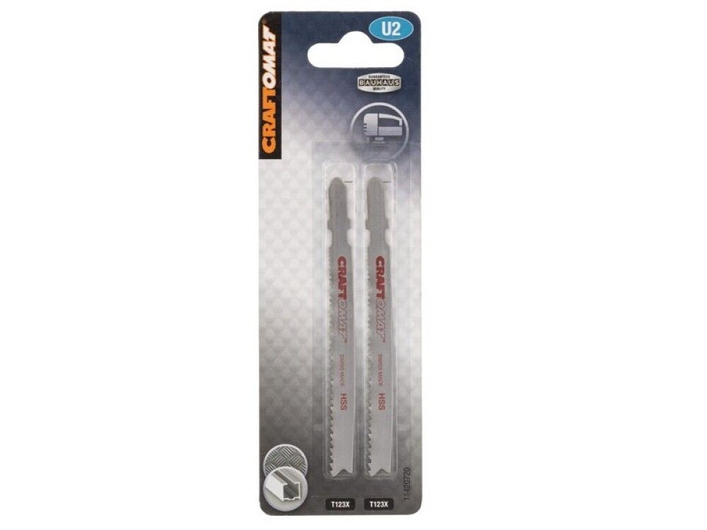 STIKKSAGBLAD CRAFTOMAT T123XPROG 100MM 2STK