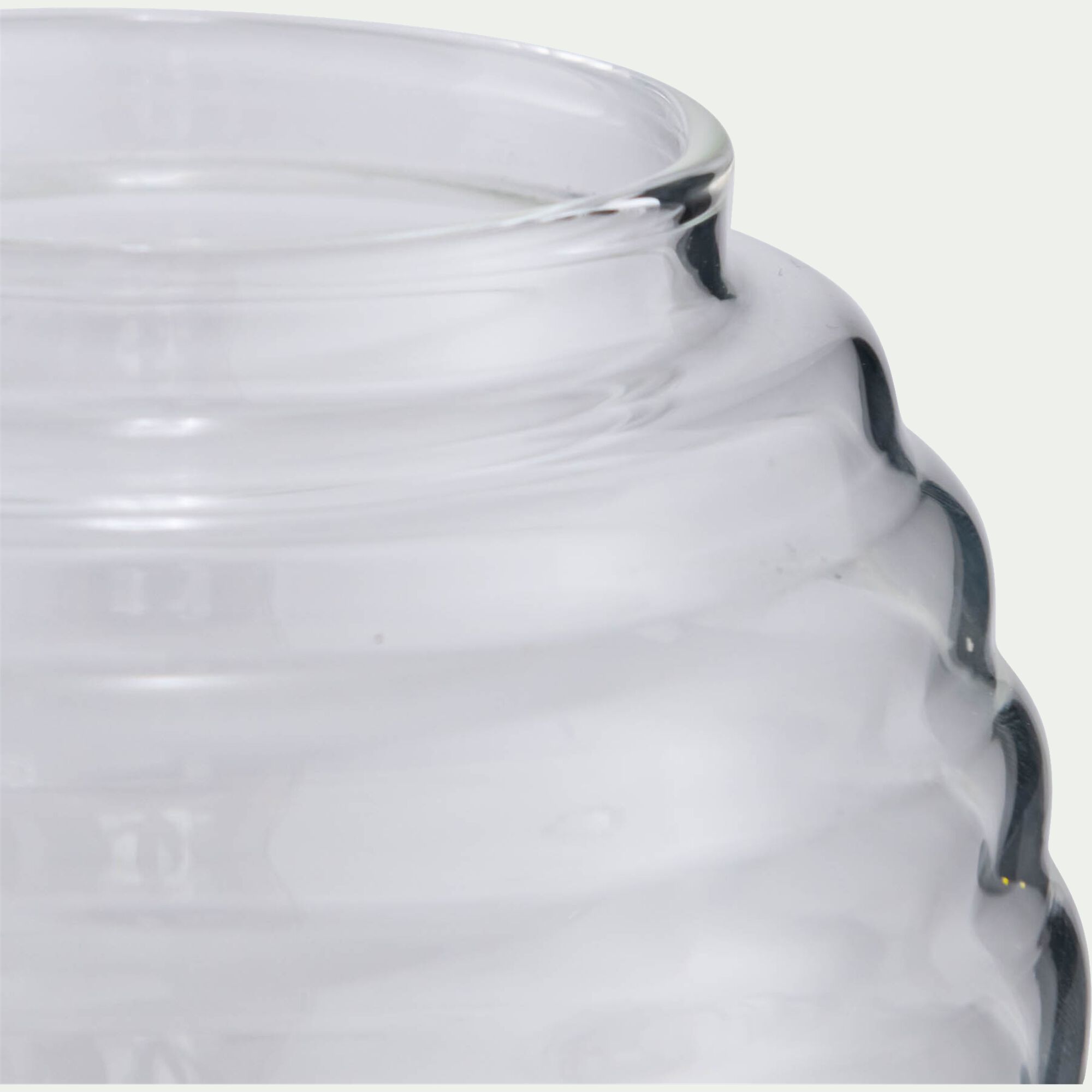 MIELIS - Pot à miel en verre 50cl - transparent
