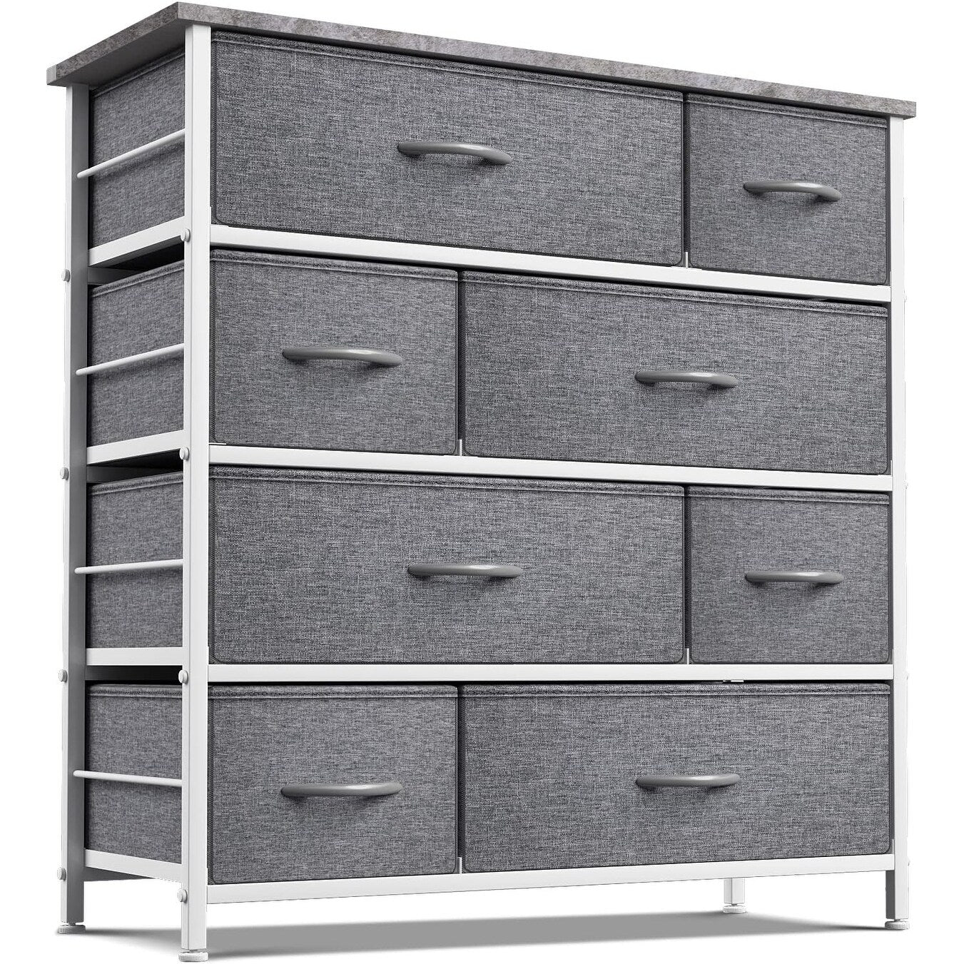 Dresser w/ 8 Drawers Furniture Storage & Chest Tower for Bedroom