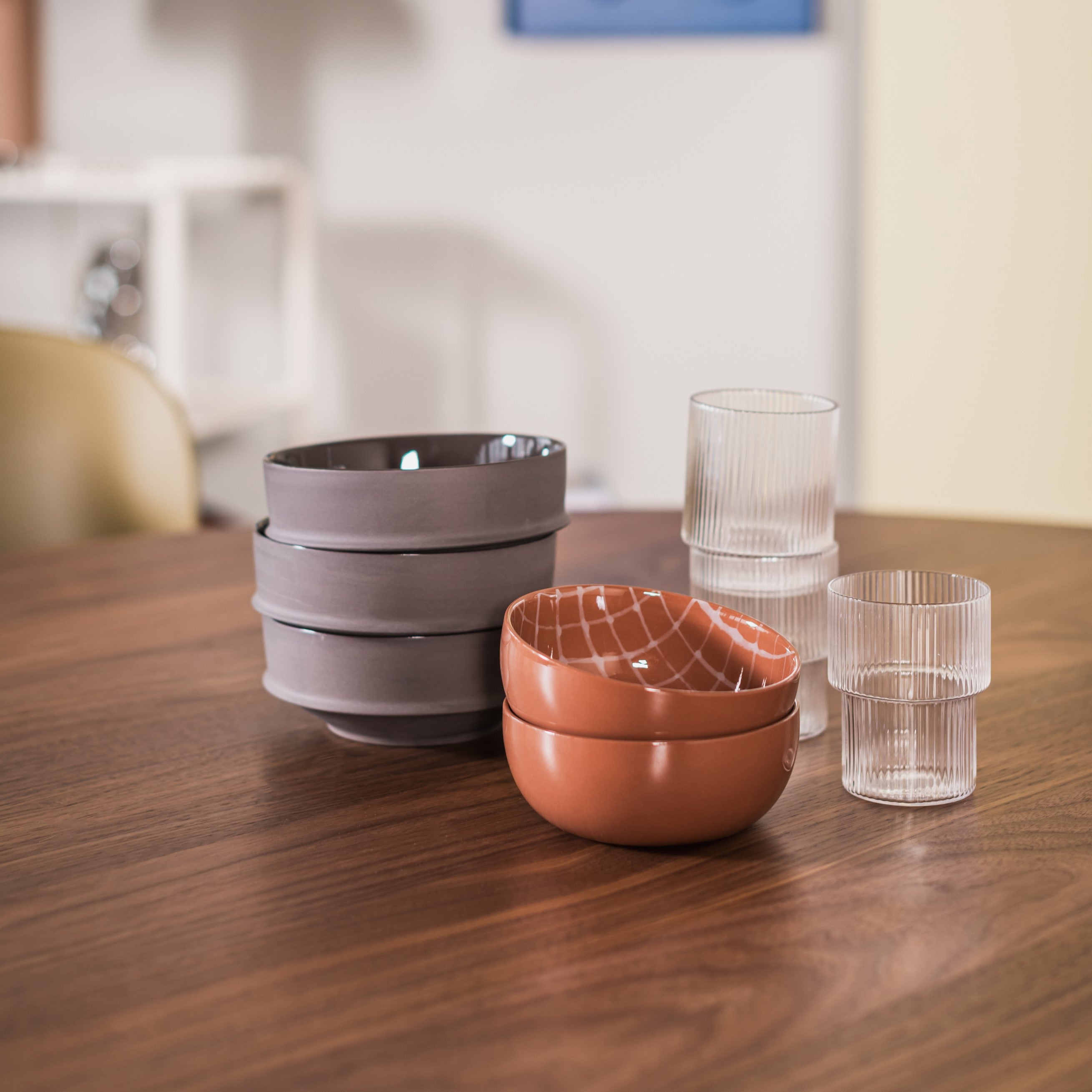 SERAX - Kelly Wearstler - Zuma Kom Ø 12,5 cm - 2 st. - Sienna