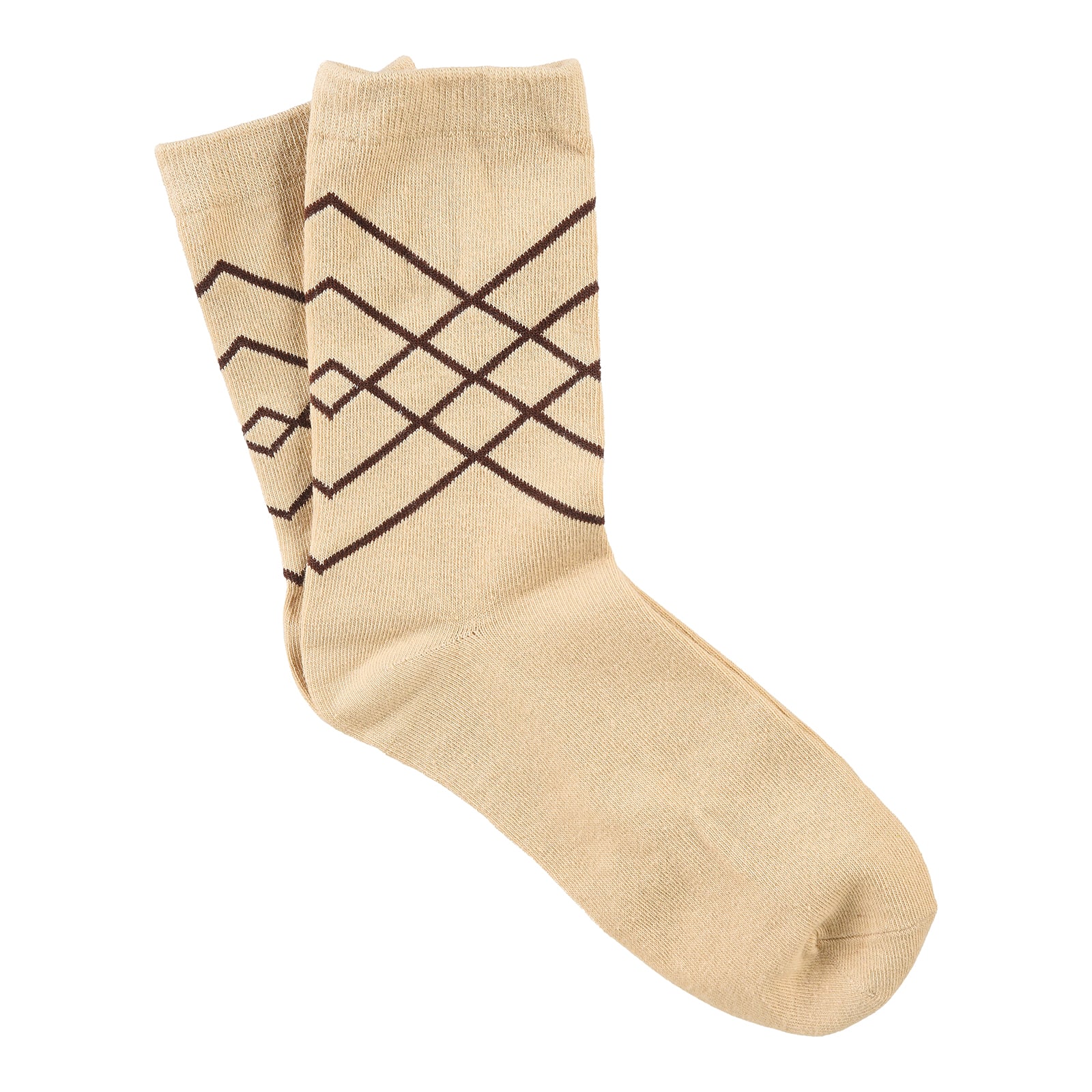 Socken Whiskey Beige