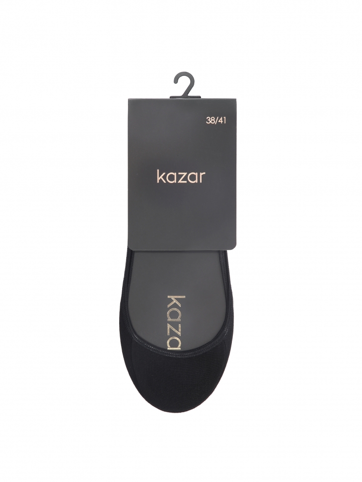 Ladies’ black no-show socks