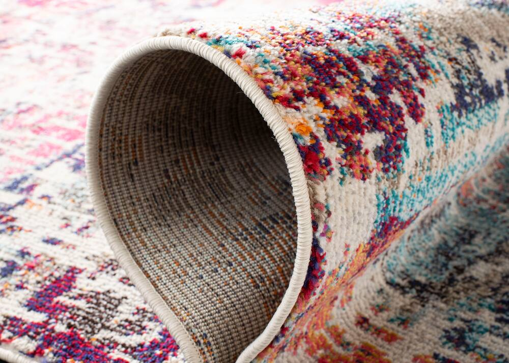 Safavieh Madison 458 Rug Red/Light Blue