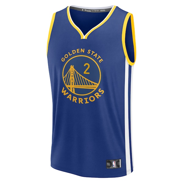 Brandin Podziemski Golden State Warriors  Fast Break Replica Player Jersey - Icon Edition - Royal