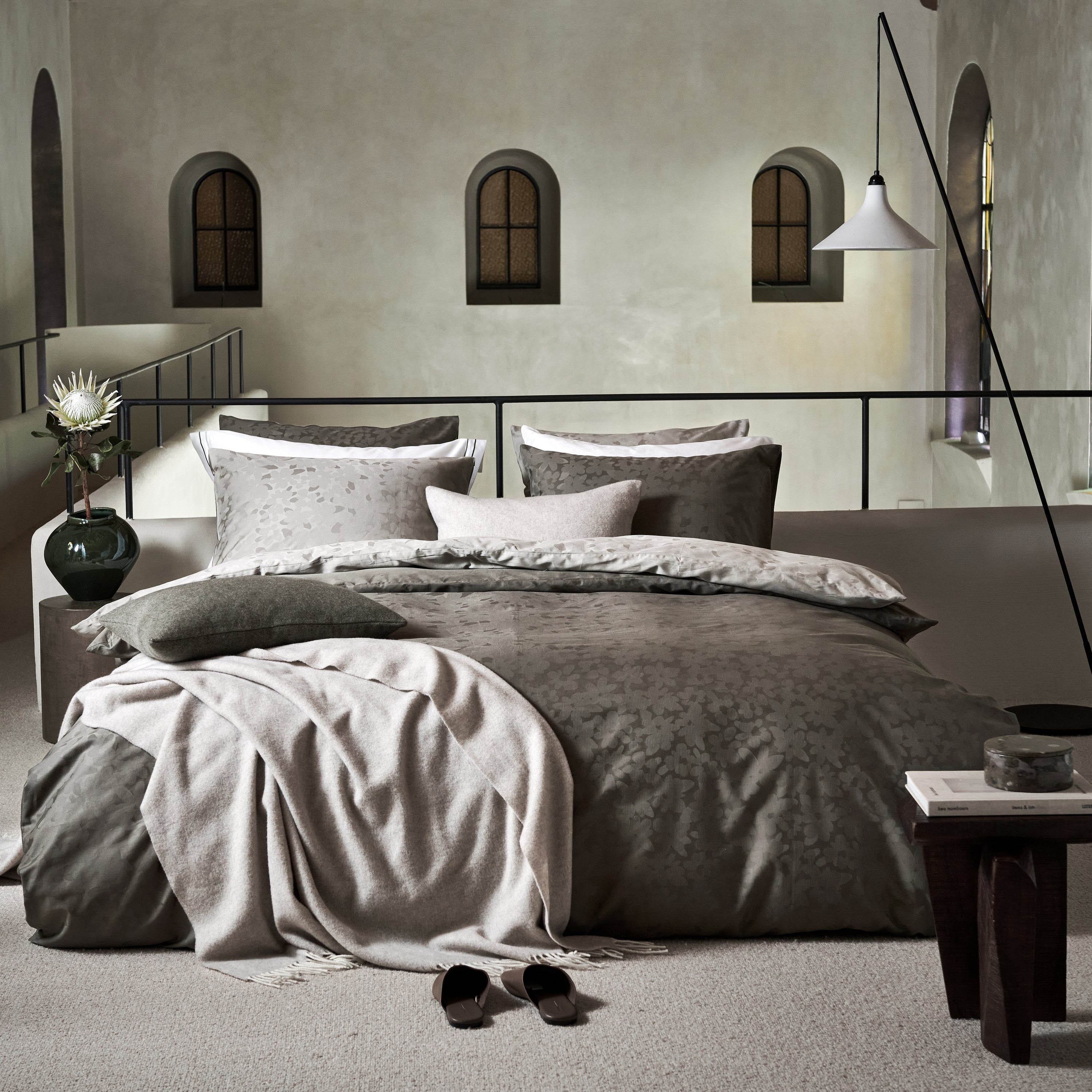 Vandyck Purity Sanremo Dekbedovertrek 240 x 200/220 cm - Salie