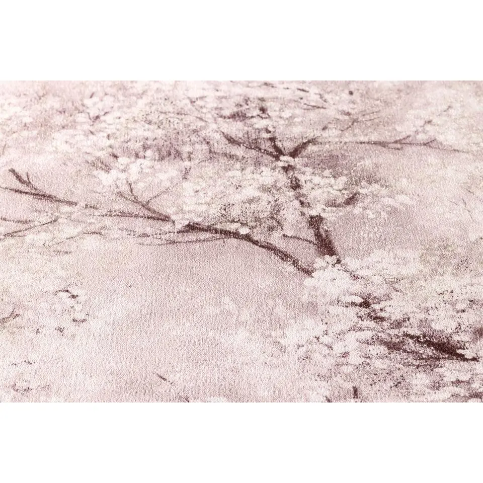 Livingwalls behang bloesemtak oudroze - 53 cm x 10.05 m