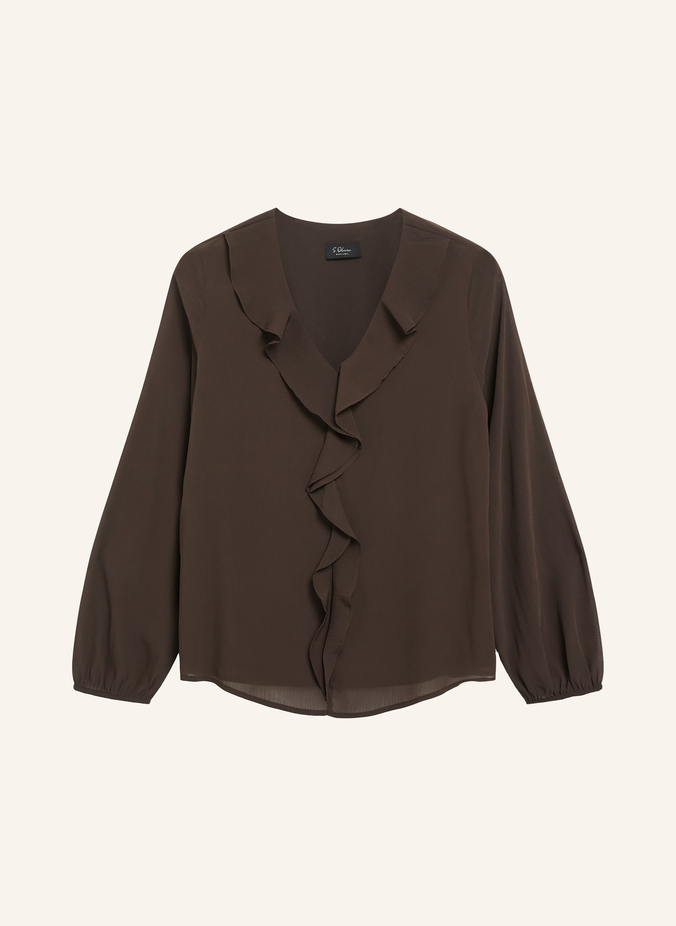 s.Oliver BLACK LABEL Blusenshirt mit Volants