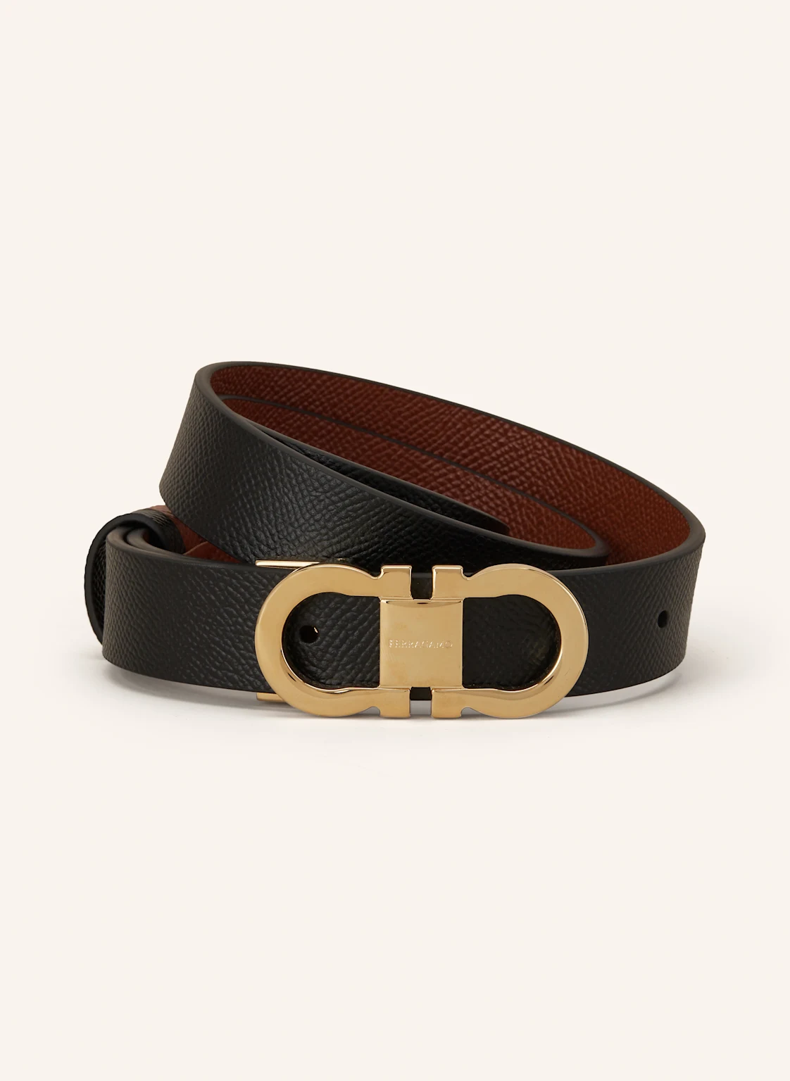 FERRAGAMO Ledergürtel zu Wenden