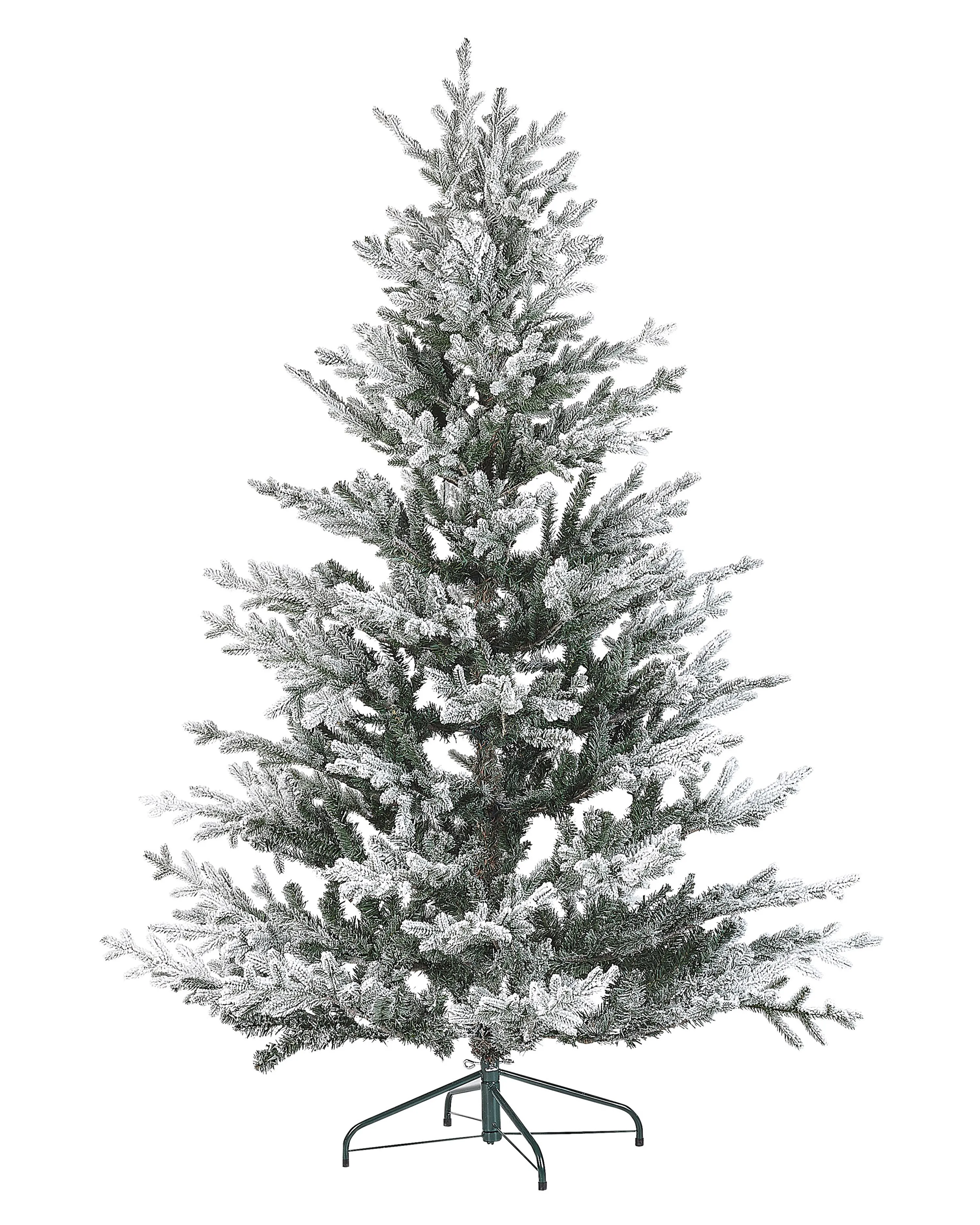 Artificial Snowy Christmas Tree BRISCO 180 cm White