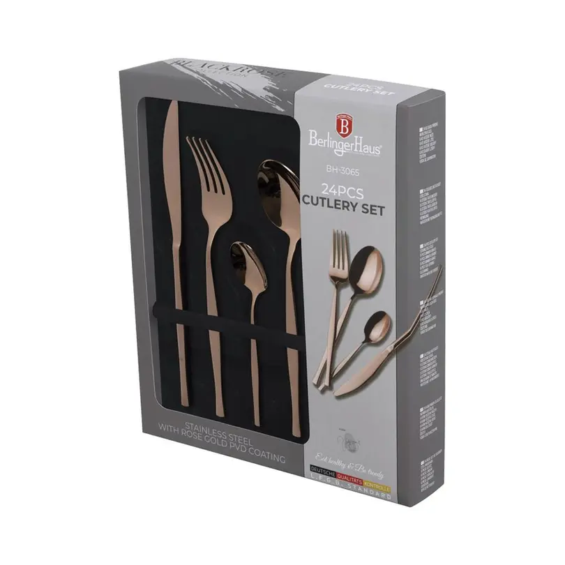 Besteckset 24-teilig Taupe Collection