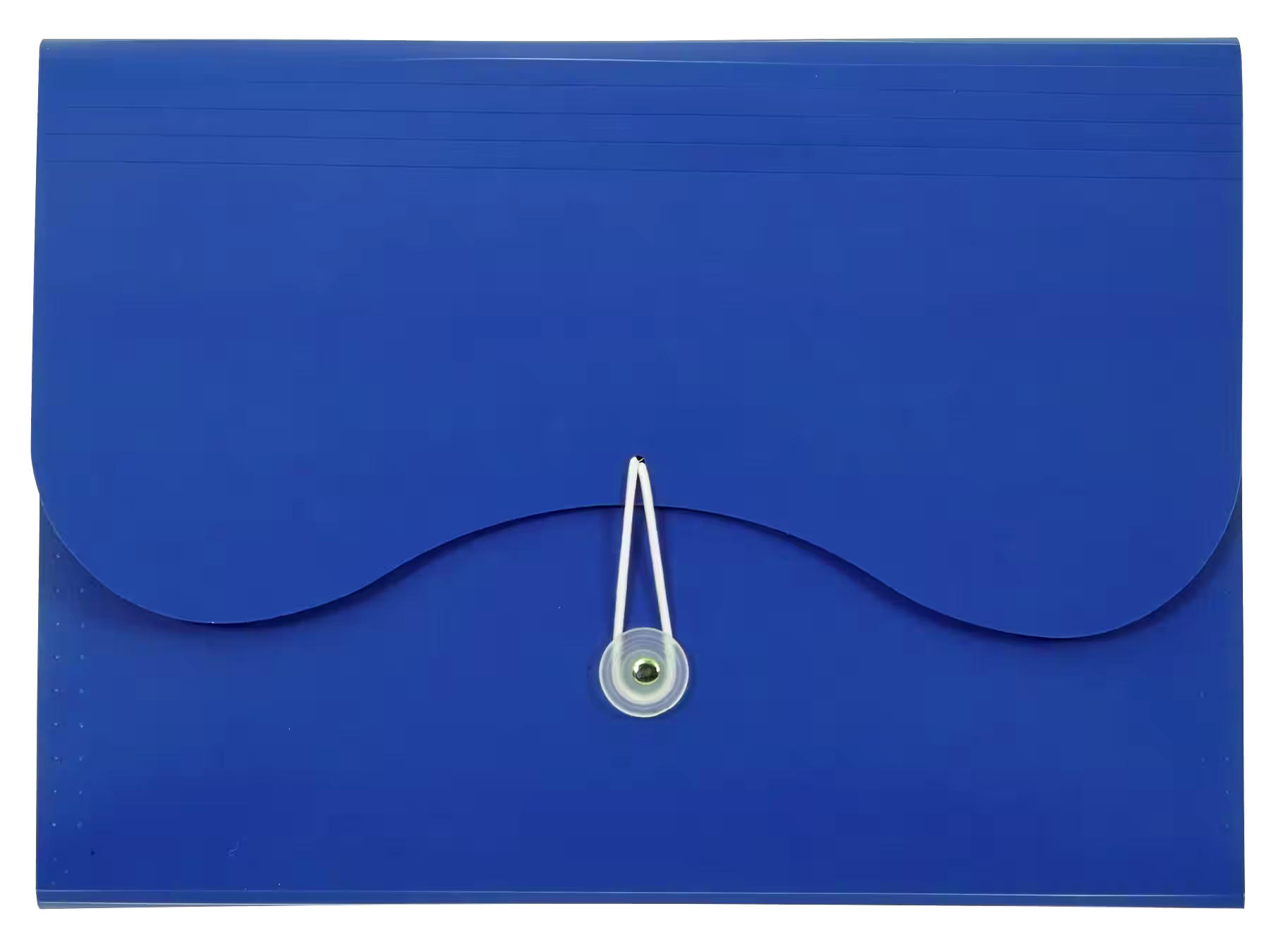 Merangue Poly Expandable Letter Sized File Folder, 13 Pockets with Raised File Tabs