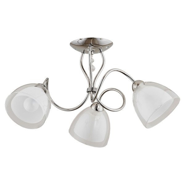 Lampa sufitowa ADELINA chromowana 3xE14x10W wym:29x53x53cm IP20 Alfa