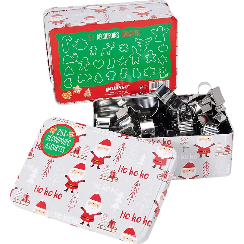 Ausstecher 25-teilig Weihnachten