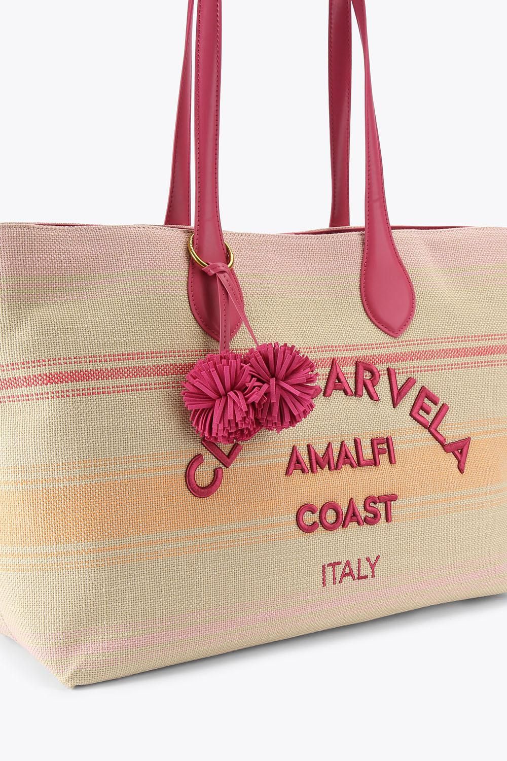 Carvela Pia Beach Tote' Canvas Bag
