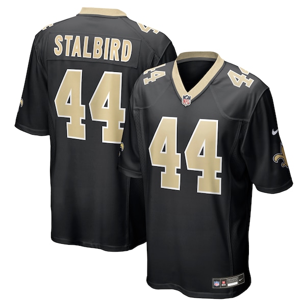 Isaiah Stalbird New Orleans Saints Nike Team Game Jersey -  Black