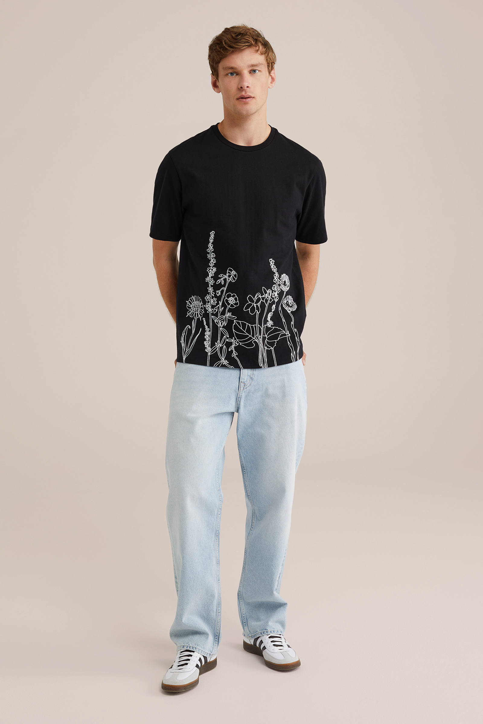 Heren Heavyweight relaxed fit T-shirt