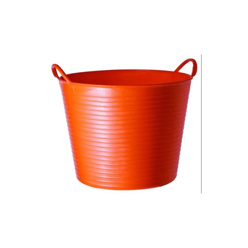 Seau en plastique souple Tubtrug orange 14 L