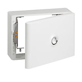 Habillage   porte pour platine de branchement Legrand DRIVIA