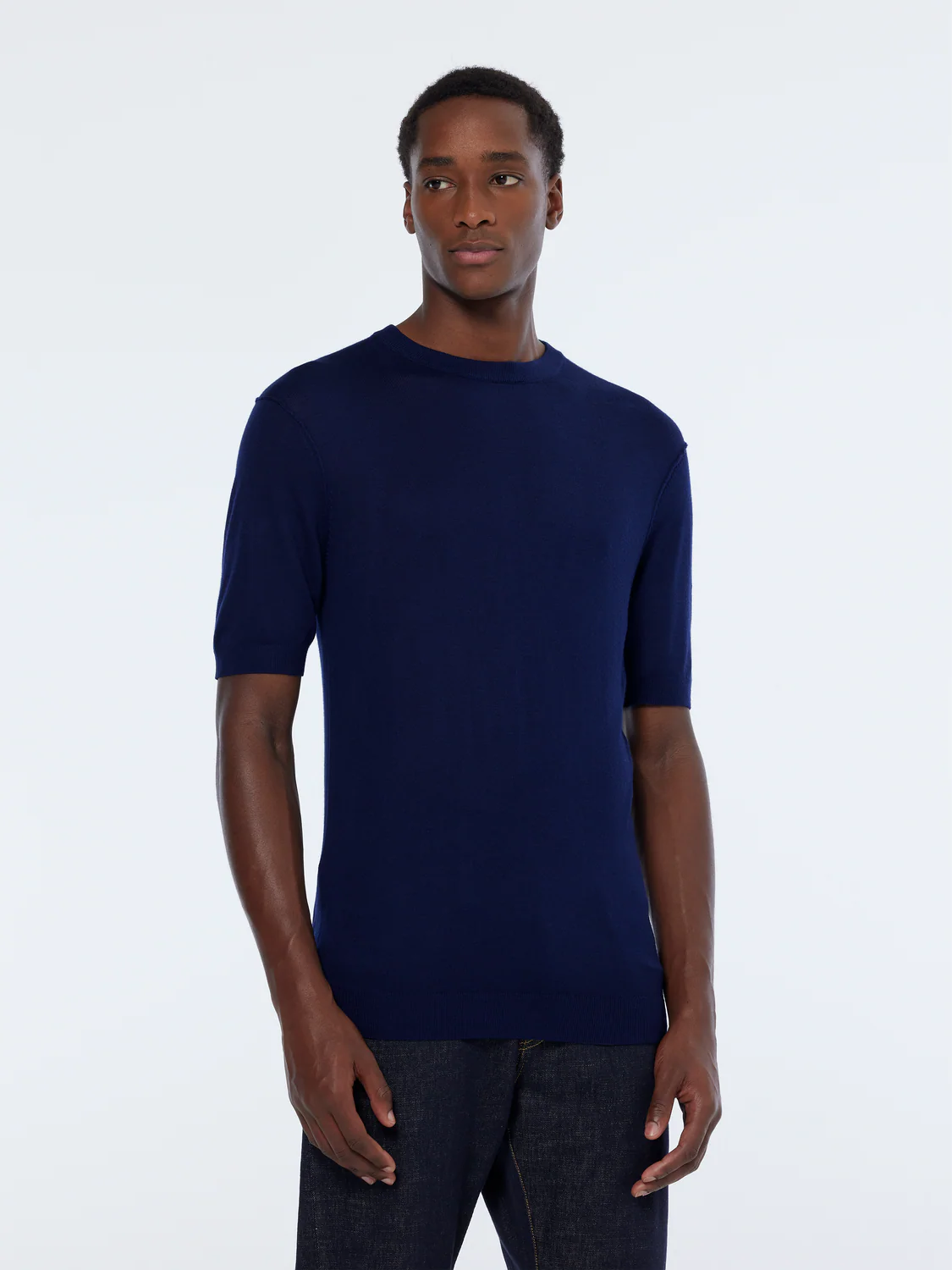 Regular Fit Knit T-Shirt