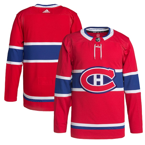 Montreal Canadiens adidas Men's Home Primegreen Authentic Jersey - Red