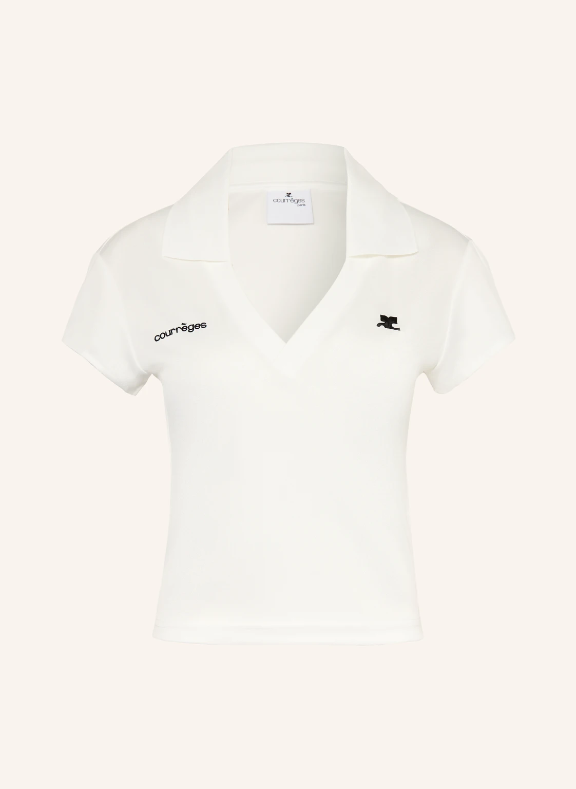 Courrèges Jersey-Poloshirt