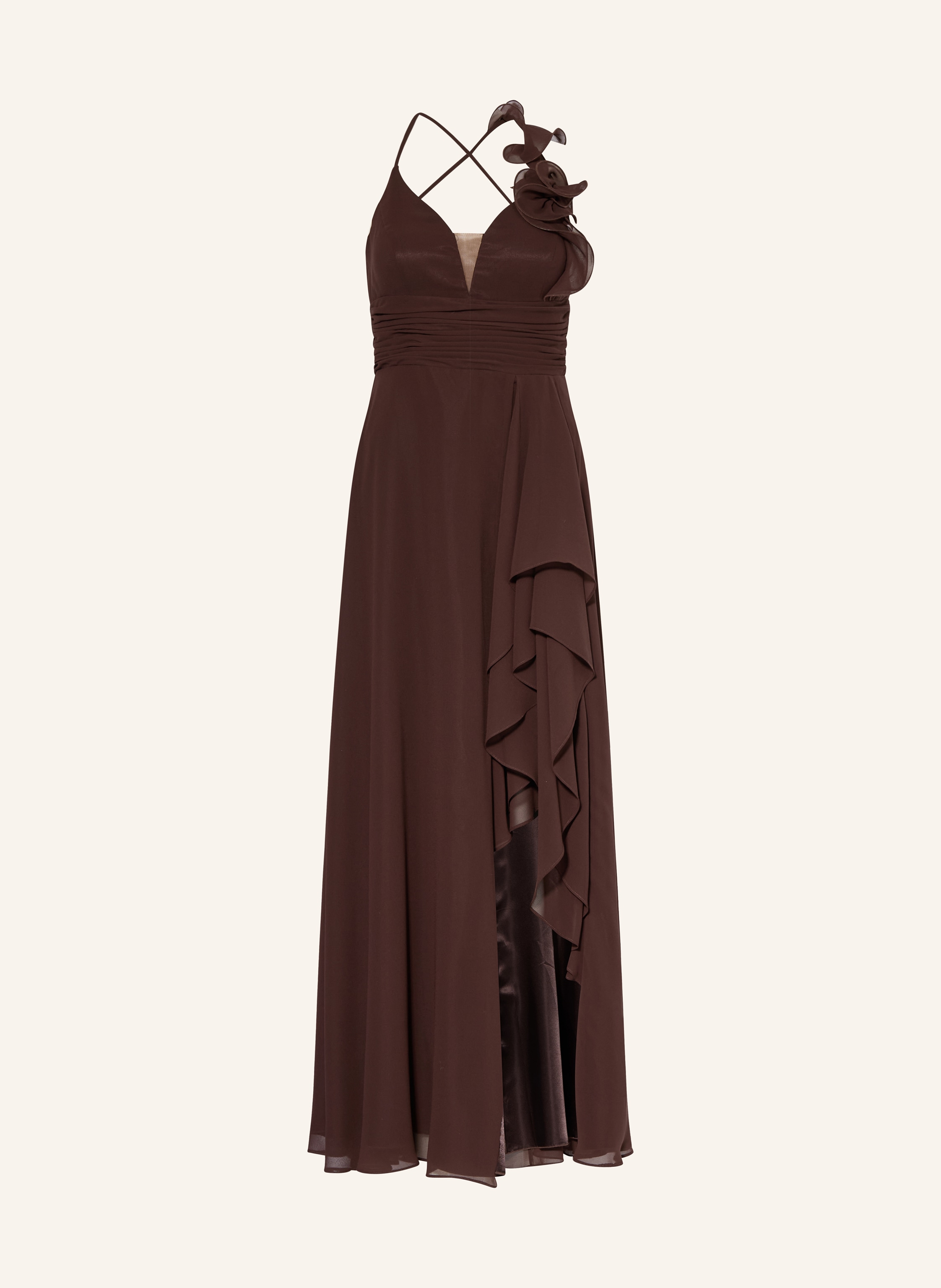 VM Vera Mont Abendkleid mit Volants