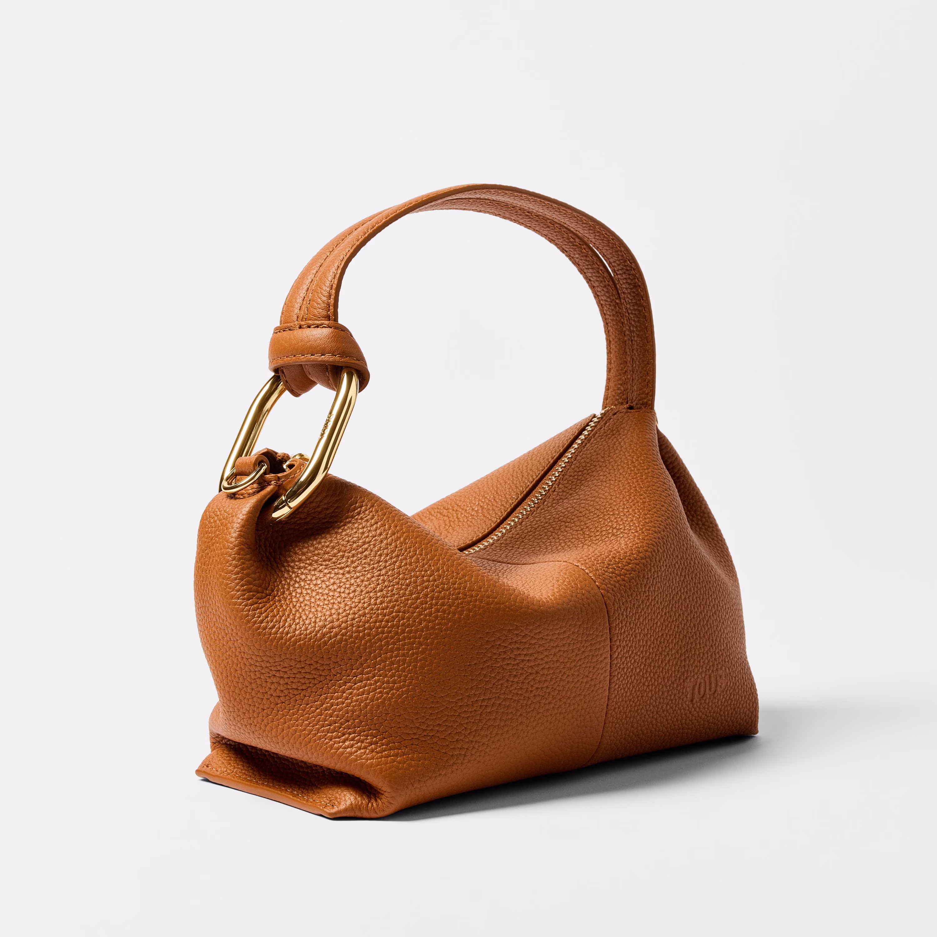 Bandolera de piel camel TOUS Hold