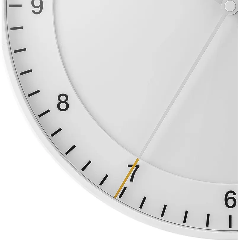 Wanduhr Braun