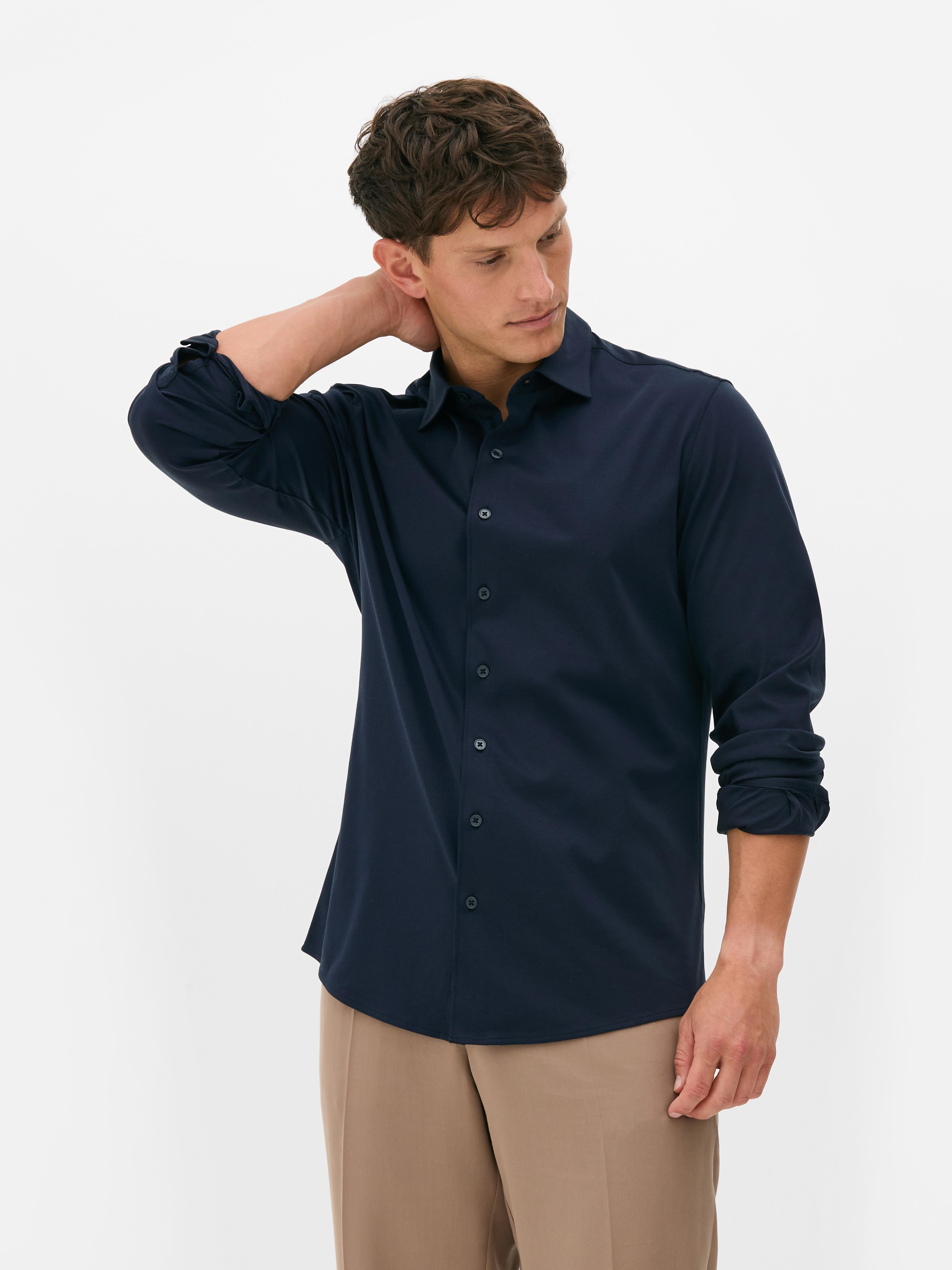 Kem Mercerized Button Down Shirt