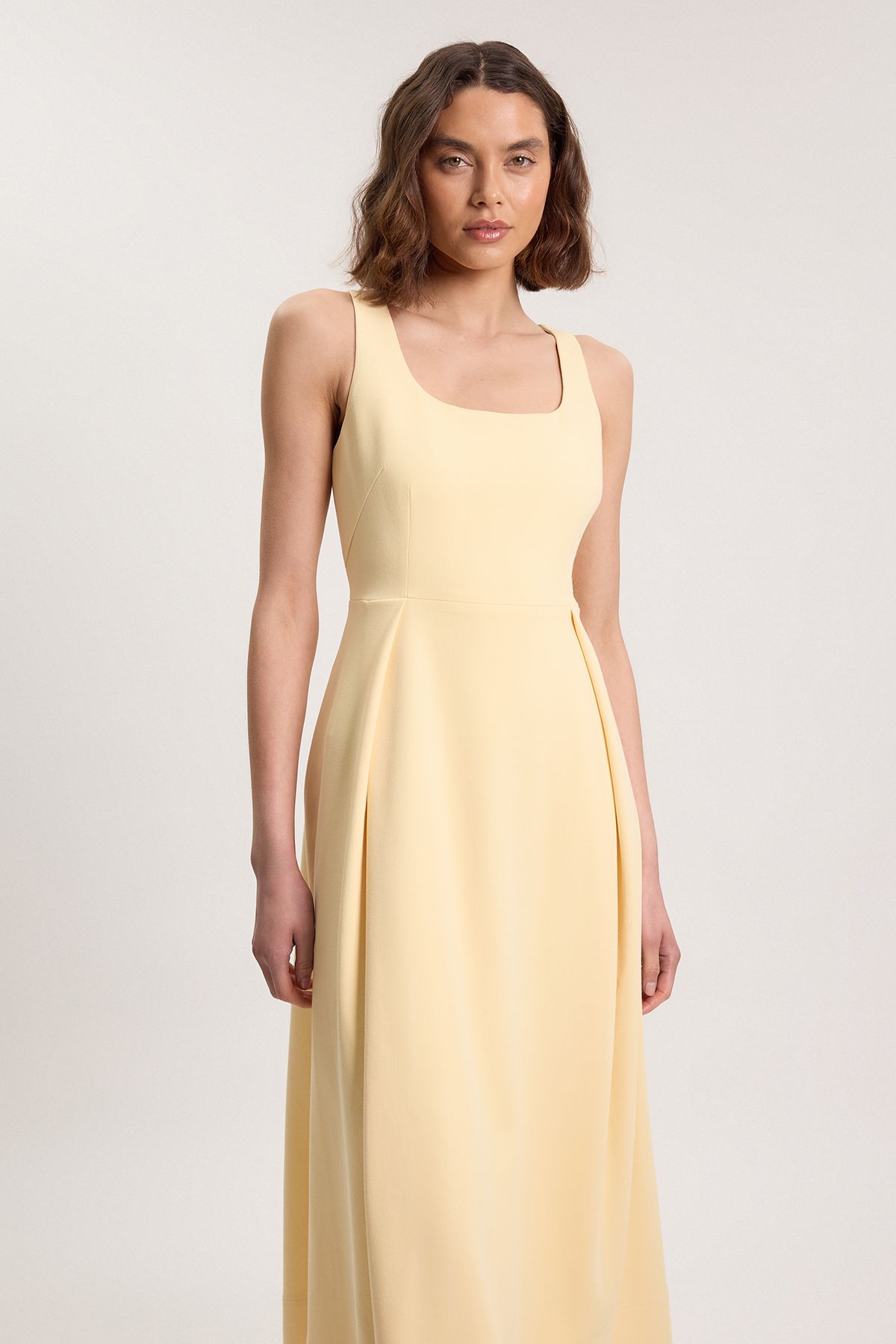 KarenMillen Petite Tailored Full Skirt Midi Dress