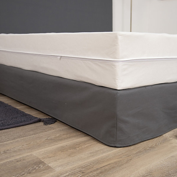 Housse intégrale anti punaise de lit bonnets 27 cm 90x200cm