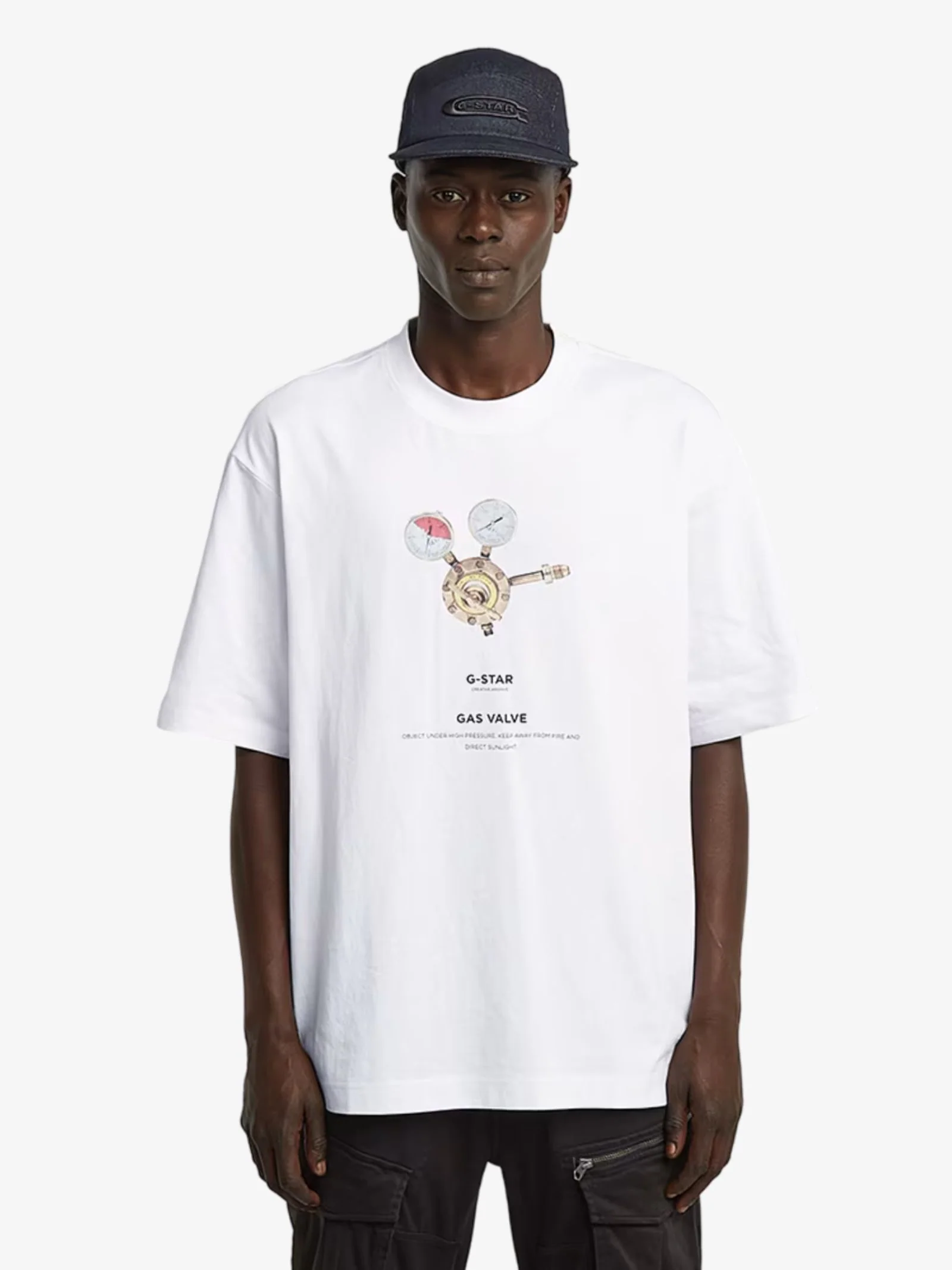 Archive Print Boxy T-Shirt