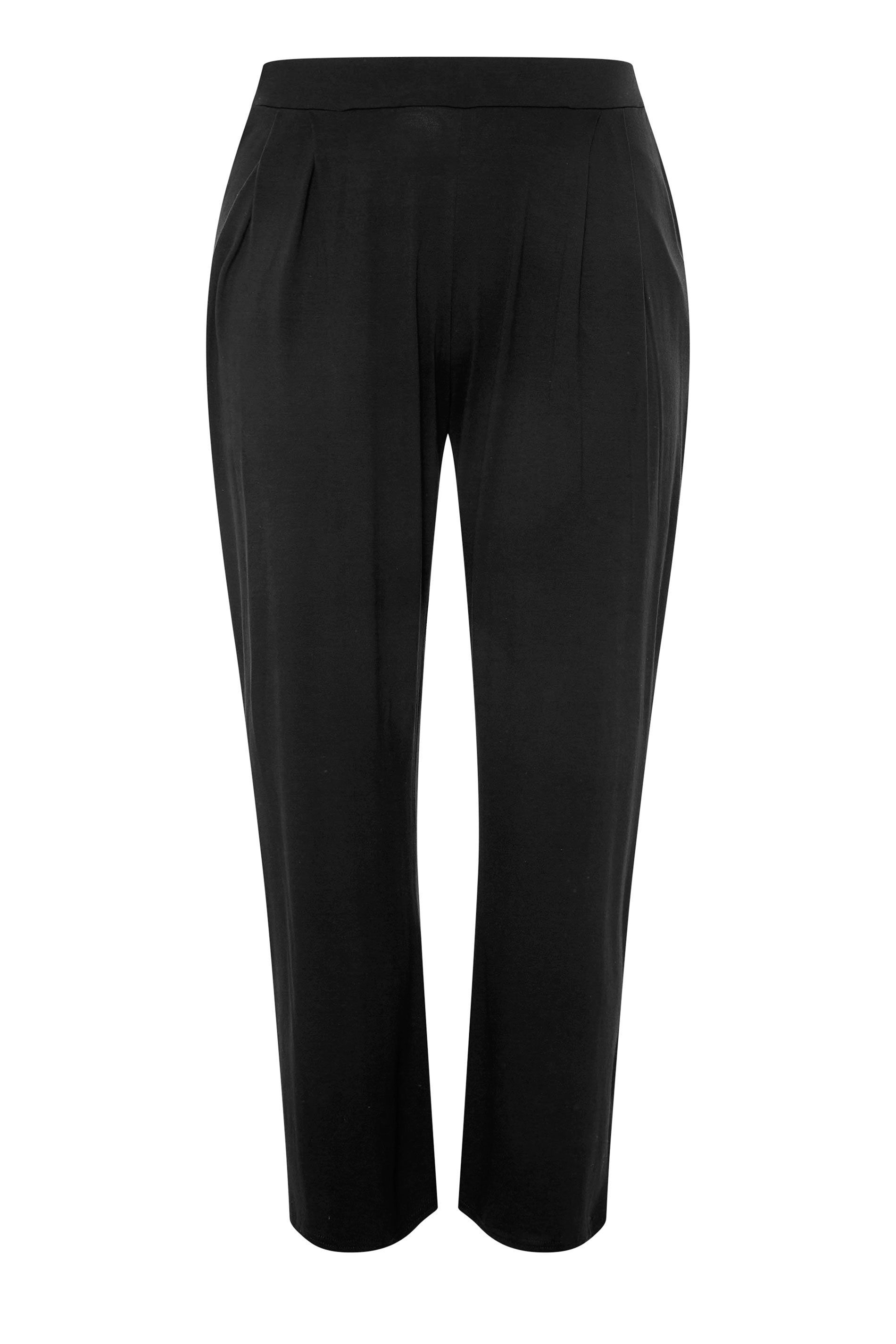 Yours Pleated Wide Leg Trousers