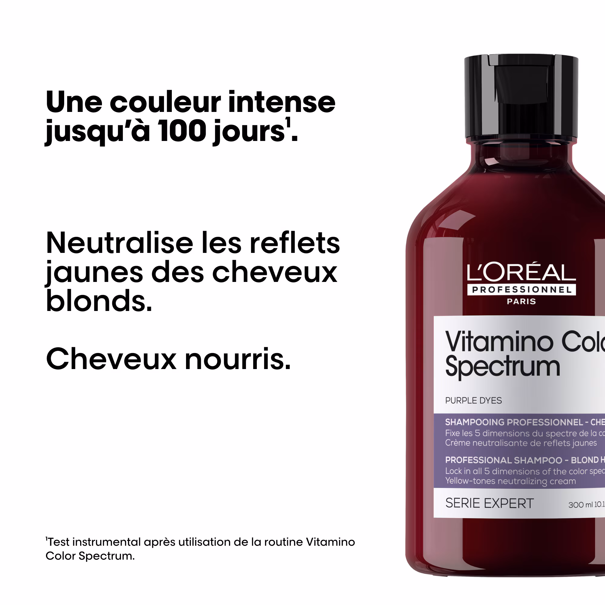 SERIE EXPERT VITAMINO COLOR SPECTRUMShampoing neutralisant violet